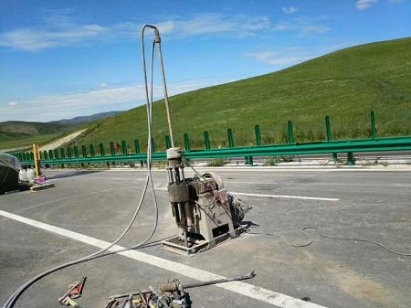 瓮安公路地基基础注浆加固